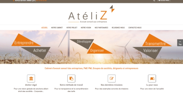Atéliz : nouveau site internet en ligne !