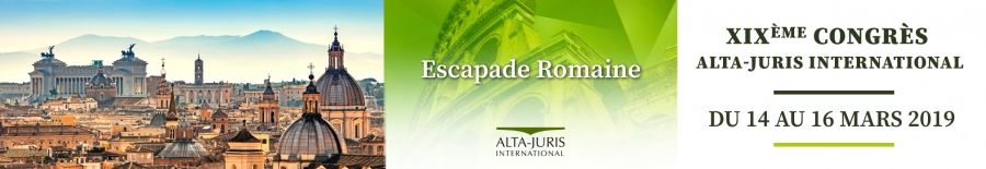 19ème congrès ALTA-JURIS à Rome